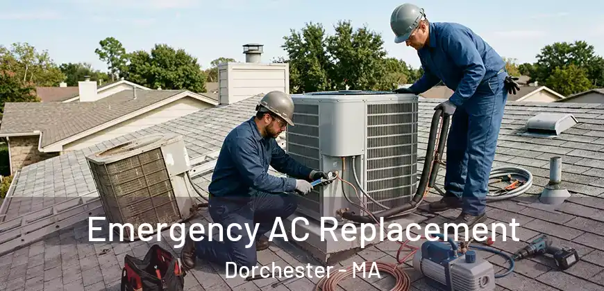  Emergency AC Replacement Dorchester - MA