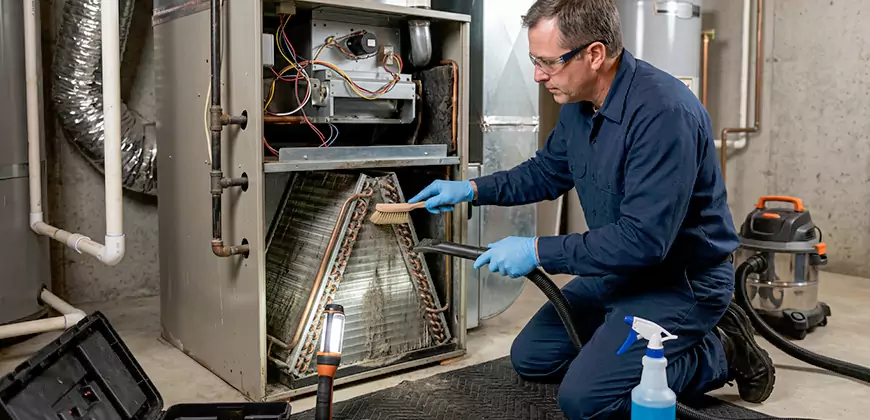 Furnace Coil Cleaning in Dorchester