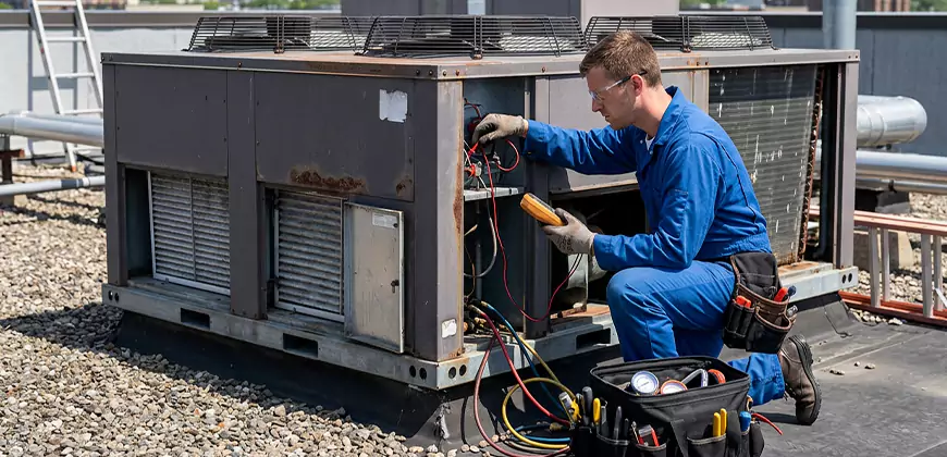 Package Unit Maintenance in Dorchester