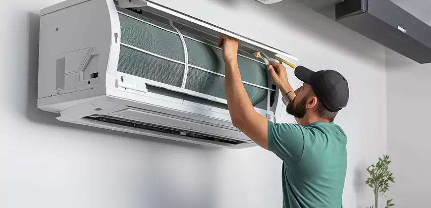 Bathroom and Small Space Ductless Installation in Dorchester